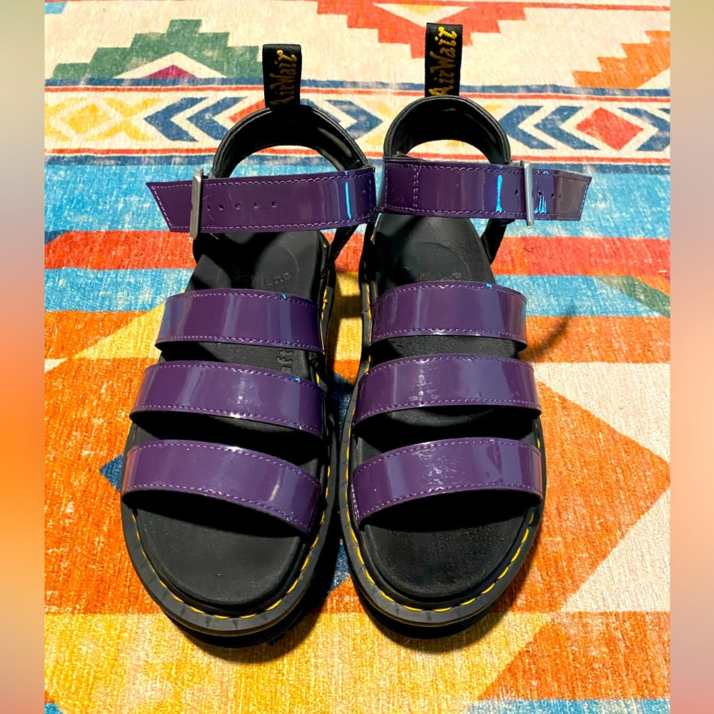 Dr. Martens - Blaire Platform Sandals - Purple!